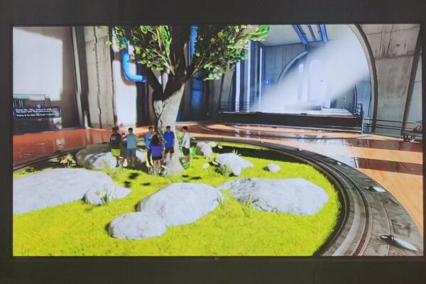 真人(rén)與虛拟場(chǎng)景合成